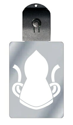 光るキーホルダー 家紋シリーズ 立烏帽子 (たてえぼし) 7色に光る 家紋 入り キーホルダー 光る LED 夜 安全 キー USB充電 バッグチャーム LED...