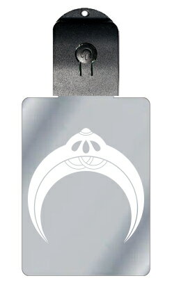 光るキーホルダー 家紋シリーズ 建部笠 (たてべかさ) 7色に光る 家紋 入り キーホルダー 光る LED 夜 安全 キー USB充電 バッグチャーム LEDラ...