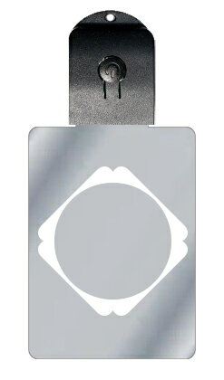 光るキーホルダー 家紋シリーズ 隅入り鉄砲角 (すみいりてっぽうかく) 7色に光る 家紋 入り キーホルダー 光る LED 夜 安全 キー USB充電 バッグチ...