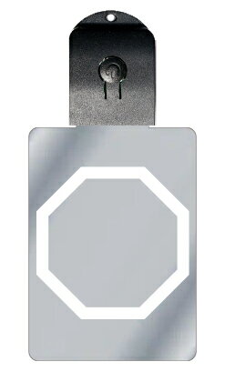 光るキーホルダー 家紋シリーズ 八角 (はっかく) 7色に光る 家紋 入り キーホルダー 光る LED 夜 安全 キー USB充電 バッグチャーム LEDライト...