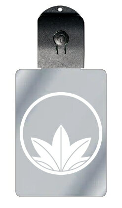 光るキーホルダー 家紋シリーズ 中輪に覗き楓 (ちゅうわにのぞきかえで) 7色に光る 家紋 入り キーホルダー 光る LED 夜 安全 キー USB充電 バッグ...