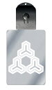 光るキーホルダー 家紋シリーズ 毘沙門亀甲 (びしゃもんきっこう) 7色に光る 家紋 入り キーホルダー 光る LED 夜 安全 キー USB充電 バッグチャー...