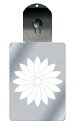 光るキーホルダー 家紋シリーズ 捻じ菊 (ねじぎく) 7色に光る 家紋 入り キーホルダー 光る LED 夜 安全 キー USB充電 バッグチャーム LEDライ...
