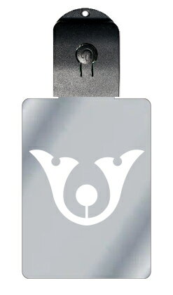 光るキーホルダー 家紋シリーズ 星付き鍬形 (ほしつきくわがた) 7色に光る 家紋 入り キーホルダー 光る LED 夜 安全 キー USB充電 バッグチャーム...