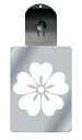 光るキーホルダー 家紋シリーズ 左近桜 (さこんさくら) 7色に光る 家紋 入り キーホルダー 光る LED 夜 安全 キー USB充電 バッグチャーム LED...