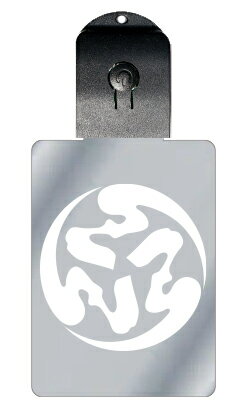 光るキーホルダー 家紋シリーズ 三つ弓の字の丸 (みつゆみのじのまる) 7色に光る 家紋 入り キーホルダー 光る LED 夜 安全 キー USB充電 バッグチ...