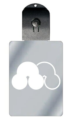 光るキーホルダー 家紋シリーズ 陰陽洲浜 (いんようすはま) 7色に光る 家紋 入り キーホルダー 光る LED 夜 安全 キー USB充電 バッグチャーム L...