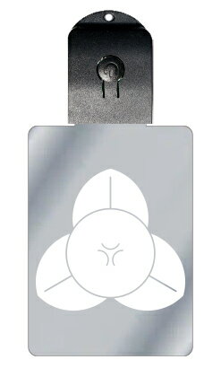 光るキーホルダー 家紋シリーズ 向こう橘 (むこうたちばな) 7色に光る 家紋 入り キーホルダー 光る LED 夜 安全 キー USB充電 バッグチャーム L...