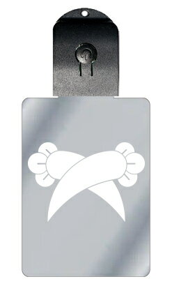 光るキーホルダー 家紋シリーズ 変わり違い丁子 (かわりちがいちょうじ) 7色に光る 家紋 入り キーホルダー 光る LED 夜 安全 キー USB充電 バッグ...