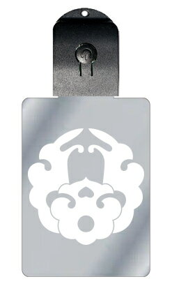 光るキーホルダー 家紋シリーズ 浮線提盤 (ふせんちょうばん) 7色に光る 家紋 入り キーホルダー 光る LED 夜 安全 キー USB充電 バッグチャーム ...