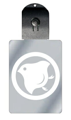 光るキーホルダー 家紋シリーズ 丸に千鳥 (まるにちどり) 7色に光る 家紋 入り キーホルダー 光る LED 夜 安全 キー USB充電 バッグチャーム LE...