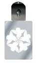 光るキーホルダー 家紋シリーズ 五つ千鳥 (いつつちどり) 7色に光る 家紋 入り キーホルダー 光る LED 夜 安全 キー USB充電 バッグチャーム LE...