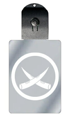 光るキーホルダー 家紋シリーズ 丸に違い袋角 (まるにちがいふくろづの) 7色に光る 家紋 入り キーホルダー 光る LED 夜 安全 キー USB充電 バッグ...