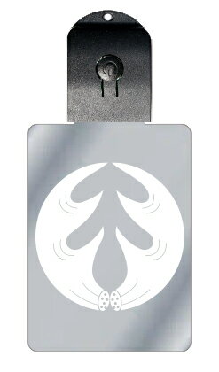 光るキーホルダー 家紋シリーズ 太割り角 (ふとわりつの) 7色に光る 家紋 入り キーホルダー 光る LED 夜 安全 キー USB充電 バッグチャーム LE...