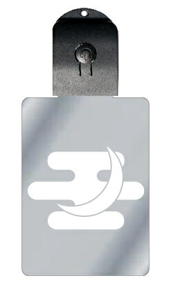 光るキーホルダー 家紋シリーズ 月に霞 (つきにかすみ) 7色に光る 家紋 入り キーホルダー 光る LED 夜 安全 キー USB充電 バッグチャーム LED...