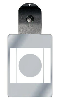 光るキーホルダー 家紋シリーズ 岩城れん子に月 (いわきれんじにつき) 7色に光る 家紋 入り キーホルダー 光る LED 夜 安全 キー USB充電 バッグチ...