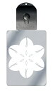 光るキーホルダー 家紋シリーズ 花鉄線 (はなてっせん) 7色に光る 家紋 入り キーホルダー 光る LED 夜 安全 キー USB充電 バッグチャーム LED...