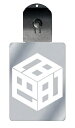 光るキーホルダー 家紋シリーズ 亀甲形巴の字 (きっこうがたともえのじ) 7色に光る 家紋 入り キーホルダー 光る LED 夜 安全 キー USB充電 バッグ...