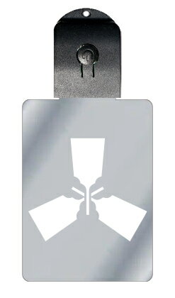 光るキーホルダー 家紋シリーズ 三つ羽子板 (みつはごいた) 7色に光る 家紋 入り キーホルダー 光る LED 夜 安全 キー USB充電 バッグチャーム L...