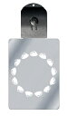 光るキーホルダー 家紋シリーズ つなぎ蛤 (つなぎはまぐり) 7色に光る 家紋 入り キーホルダー 光る LED 夜 安全 キー USB充電 バッグチャーム L...