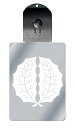 光るキーホルダー 家紋シリーズ 中野柊 (なかのひいらぎ) 7色に光る 家紋 入り キーホルダー 光る LED 夜 安全 キー USB充電 バッグチャーム LE...