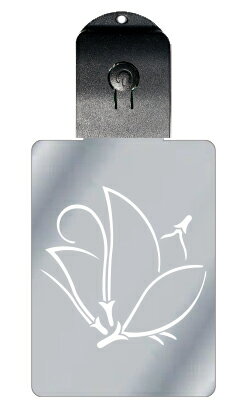 光るキーホルダー 家紋シリーズ 松葉蝶 (まつばちょう) 7色に光る 家紋 入り キーホルダー 光る LED 夜 安全 キー USB充電 バッグチャーム LED...