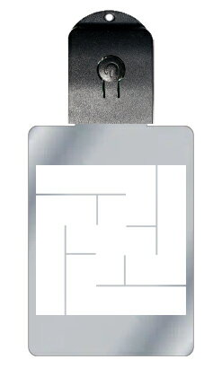 光るキーホルダー 家紋シリーズ 平卍崩し (ひらまんじくずし) 7色に光る 家紋 入り キーホルダー 光る LED 夜 安全 キー USB充電 バッグチャーム ...