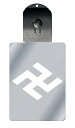光るキーホルダー 家紋シリーズ 五つ割り卍菱 (いつつわりまんじびし) 7色に光る 家紋 入り キーホルダー 光る LED 夜 安全 キー USB充電 バッグチ...