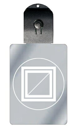 光るキーホルダー 家紋シリーズ 糸輪に入れ子枡 (いとわにいれこます) 7色に光る 家紋 入り キーホルダー 光る LED 夜 安全 キー USB充電 バッグチ...