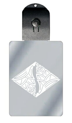 光るキーホルダー 家紋シリーズ 入れ違い茗荷菱 (いれちがいみょうがびし) 7色に光る 家紋 入り キーホルダー 光る LED 夜 安全 キー USB充電 バッ...