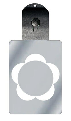 光るキーホルダー 家紋シリーズ 梅輪 (うめわ) 7色に光る 家紋 入り キーホルダー 光る LED 夜 安全 キー USB充電 バッグチャーム LEDライト ...