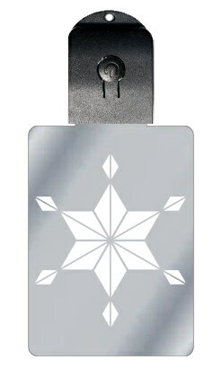 光るキーホルダー 家紋シリーズ 麻の葉車(あさのはぐるま) 7色に光る 家紋 入り キーホルダー 光る LED 夜 安全 キー USB充電 バッグチャーム LE...