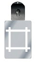 光るキーホルダー 家紋シリーズ 細井筒(ほそいづつ) 7色に光る 家紋 入り キーホルダー 光る LED 夜 安全 キー USB充電 バッグチャーム LEDライ...
