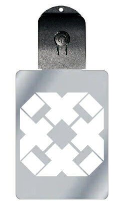 光るキーホルダー 家紋シリーズ 折り込み井筒(おりこみいづつ) 7色に光る 家紋 入り キーホルダー 光る LED 夜 安全 キー USB充電 バッグチャーム ...