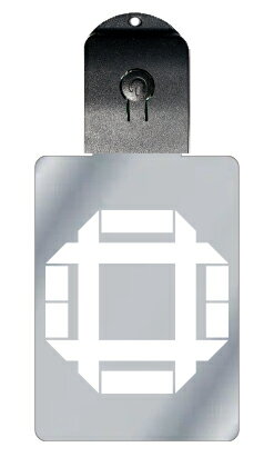 光るキーホルダー 家紋シリーズ 変わり折り井筒(かわりおりいづつ) 7色に光る 家紋 入り キーホルダー 光る LED 夜 安全 キー USB充電 バッグチャー...