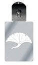 光るキーホルダー 家紋シリーズ 銀杏鶴2(いちょうづる) 7色に光る 家紋 入り キーホルダー 光る LED 夜 安全 キー USB充電 バッグチャーム LED...