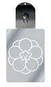 光るキーホルダー 家紋シリーズ 陰八重裏梅(かげやえうらうめ) 7色に光る 家紋 入り キーホルダー 光る LED 夜 安全 キー USB充電 バッグチャーム ...
