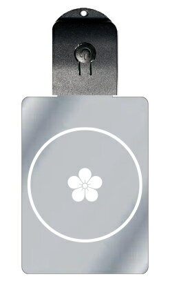 光るキーホルダー 家紋シリーズ 糸輪に豆梅の花(いとわにまめうめのはな) 7色に光る 家紋 入り キーホルダー 光る LED 夜 安全 キー USB充電 バッグ...