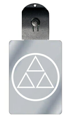 光るキーホルダー 家紋シリーズ 糸輪に陰三つ鱗(いとわにかげみつうろこ) 7色に光る 家紋 入り キーホルダー 光る LED 夜 安全 キー USB充電 バッグ...