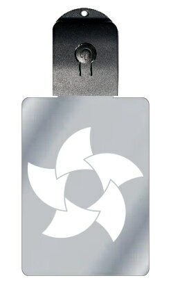 光るキーホルダー 家紋シリーズ 五つ追い重ね末広扇(いつつおいかさねすえひろおうぎ) 7色に光る 家紋 入り キーホルダー 光る LED 夜 安全 キー USB...