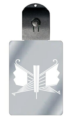 光るキーホルダー 家紋シリーズ 扇胡蝶(おうぎこちょう) 7色に光る 家紋 入り キーホルダー 光る LED 夜 安全 キー USB充電 バッグチャーム LED...