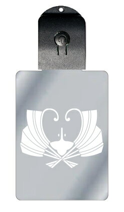 光るキーホルダー 家紋シリーズ 変わり浮線扇(かわりふせんおうぎ) 7色に光る 家紋 入り キーホルダー 光る LED 夜 安全 キー USB充電 バッグチャー...