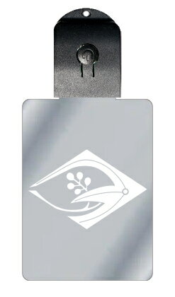 光るキーホルダー 家紋シリーズ 一つ沢瀉菱(ひとつおもだかびし) 7色に光る 家紋 入り キーホルダー 光る LED 夜 安全 キー USB充電 バッグチャーム...