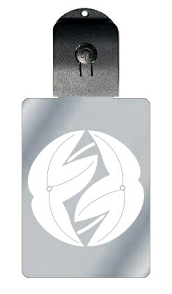 光るキーホルダー 家紋シリーズ 入れ違い葉沢瀉(いれちがいはおもだか) 7色に光る 家紋 入り キーホルダー 光る LED 夜 安全 キー USB充電 バッグチ...