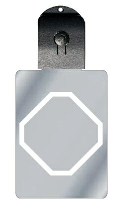 光るキーホルダー 家紋シリーズ 細隅切り角(ほそすみきりかく) 7色に光る 家紋 入り キーホルダー 光る LED 夜 安全 キー USB充電 バッグチャーム ...