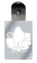 光るキーホルダー 家紋シリーズ 唐花揚羽蝶(からはなあげはちょう) 7色に光る 家紋 入り キーホルダー 光る LED 夜 安全 キー USB充電 バッグチャー...