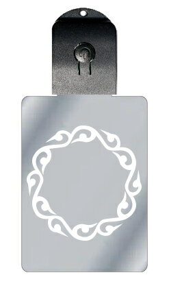 光るキーホルダー 家紋シリーズ 変わり唐草輪(かわりからくさわ) 7色に光る 家紋 入り キーホルダー 光る LED 夜 安全 キー USB充電 バッグチャーム...