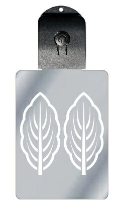 光るキーホルダー 家紋シリーズ 陰並び柏(かげならびかしわ) 7色に光る 家紋 入り キーホルダー 光る LED 夜 安全 キー USB充電 バッグチャーム L...