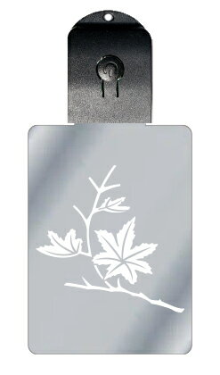 光るキーホルダー 家紋シリーズ 枝楓(えだかえで) 7色に光る 家紋 入り キーホルダー 光る LED 夜 安全 キー USB充電 バッグチャーム LEDライト...