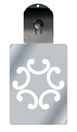 光るキーホルダー 家紋シリーズ 外五つ鐶(そといつつかん) 7色に光る 家紋 入り キーホルダー 光る LED 夜 安全 キー USB充電 バッグチャーム LE...